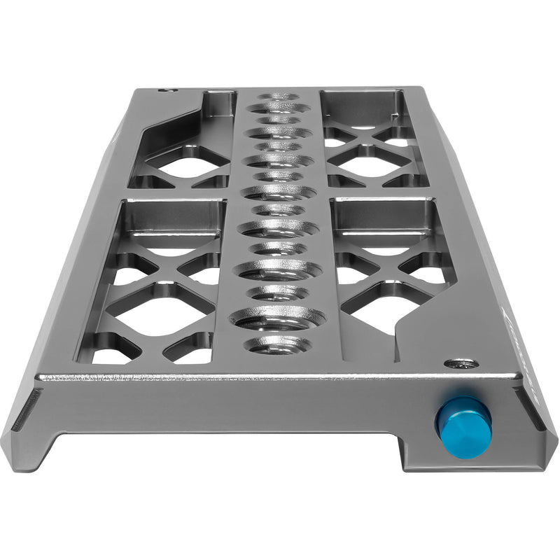 Kondor Blue ARRI Standard Dovetail Plate (8", Space Gray)