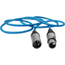 Kondor Blue 3-Pin XLR Male to 3-Pin XLR Female Audio Cable (5')