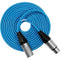 Kondor Blue 3-Pin XLR Male to 3-Pin XLR Female Audio Cable (10')