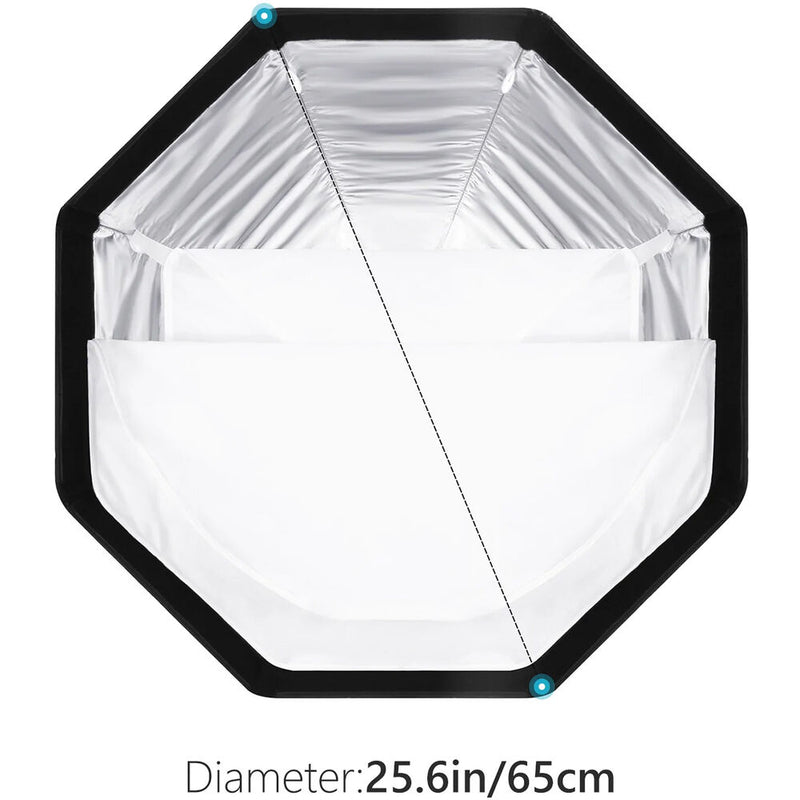 Neewer Rapid Octagonal Softbox for Flash (25.6")