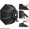 Neewer Rapid Octagonal Softbox for Flash (25.6")