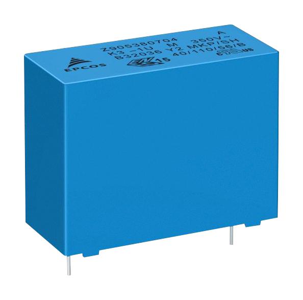 Epcos B32032A4223K000 B32032A4223K000 Safety Capacitor Metallized PP Radial Box - 2 Pin 22000 pF &plusmn; 10% Y2 Through Hole