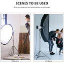 Neewer Stainless Steel Photography Light Stand (6.6')