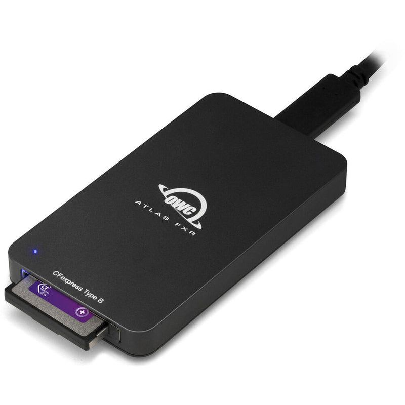 OWC Atlas FXR Thunderbolt CFexpress Type B Card Reader