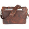 Bronkey Roma Leather Messenger Bag (Brown)