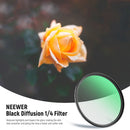 Neewer Black Diffusion Cinematic Effect Filter (67mm, Grade 1/4)