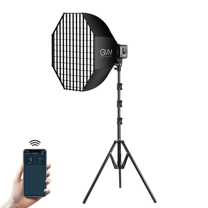 GVM SD80S Daylight LED Monolight Kit