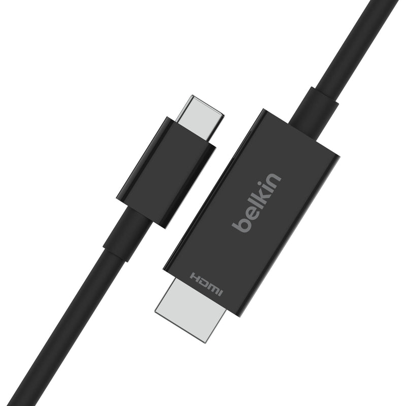 Belkin USB-C to HDMI 2.1 Cable (6.6', Black)