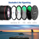 Neewer 5-in-1 Magnetic Lens Filter Kit (77mm)