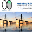 Neewer 5-in-1 Magnetic Lens Filter Kit (67mm)