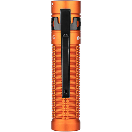 Olight Baton 3 Pro Rechargeable Flashlight with Cool White Beam (Orange)