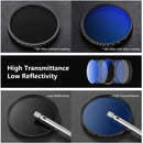 Neewer 49mm MRC Variable ND2-ND400 Lens Filter (1- to 8.5-Stop)