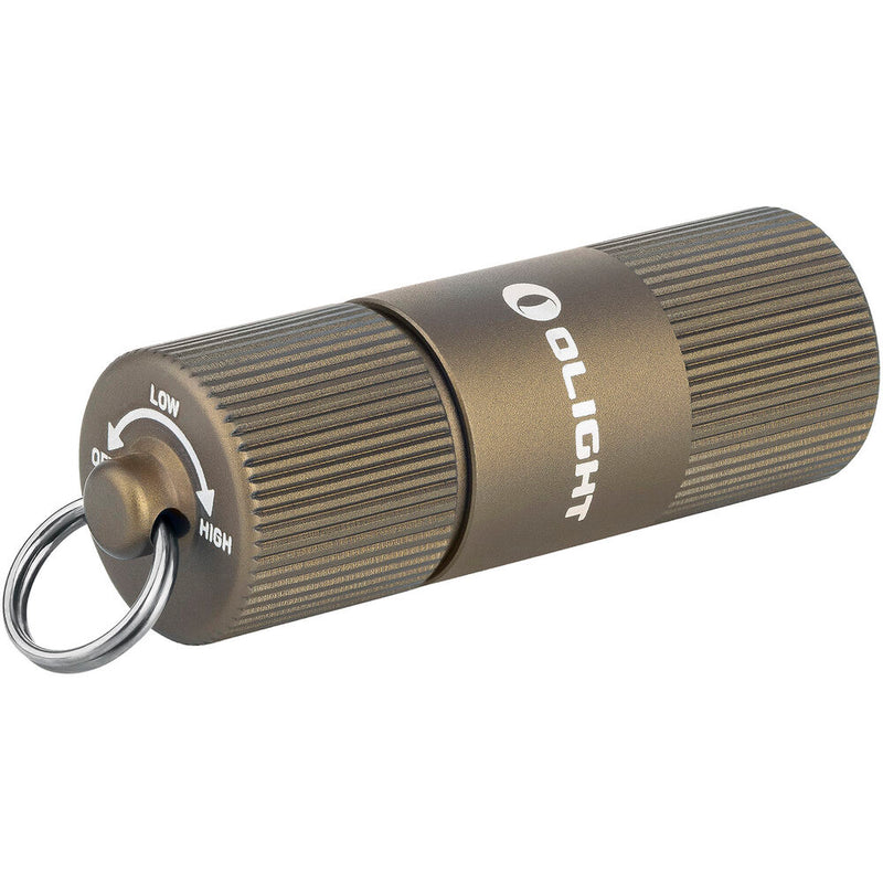 Olight i1R 2 EOS Rechargeable LED Keychain Light (Desert Tan)