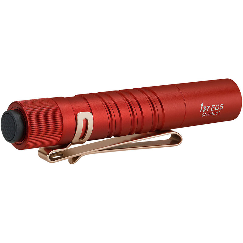 Olight i3T EOS LED Flashlight (Snowflake Christmas Red)