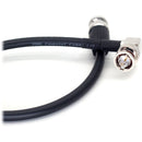 DigitalFoto Solution Limited Canare AR2 12G-SDI Straight to Right-Angle Video Cable (Black, 3.9')