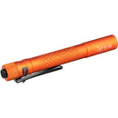 Olight i5T Plus Flashlight (Cool White Beam, Pebble Etching, Orange)