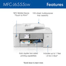 Brother MFC-J6555DW INKvestment Tank All-in-One Color Inkjet Printer