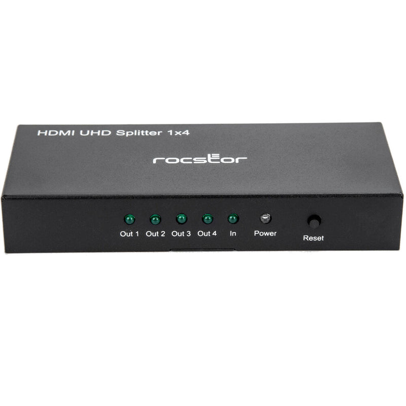 Rocstor Premium 4-Port 4K60 HDMI Splitter