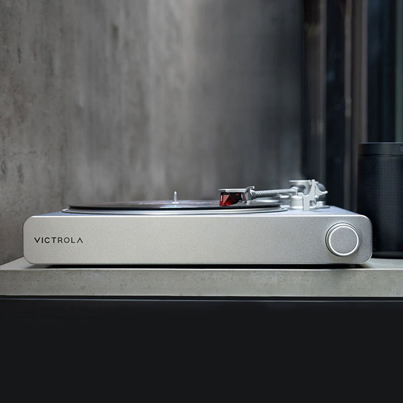 Victrola Stream Carbon Manual Two-Speed Turntable for Sonos