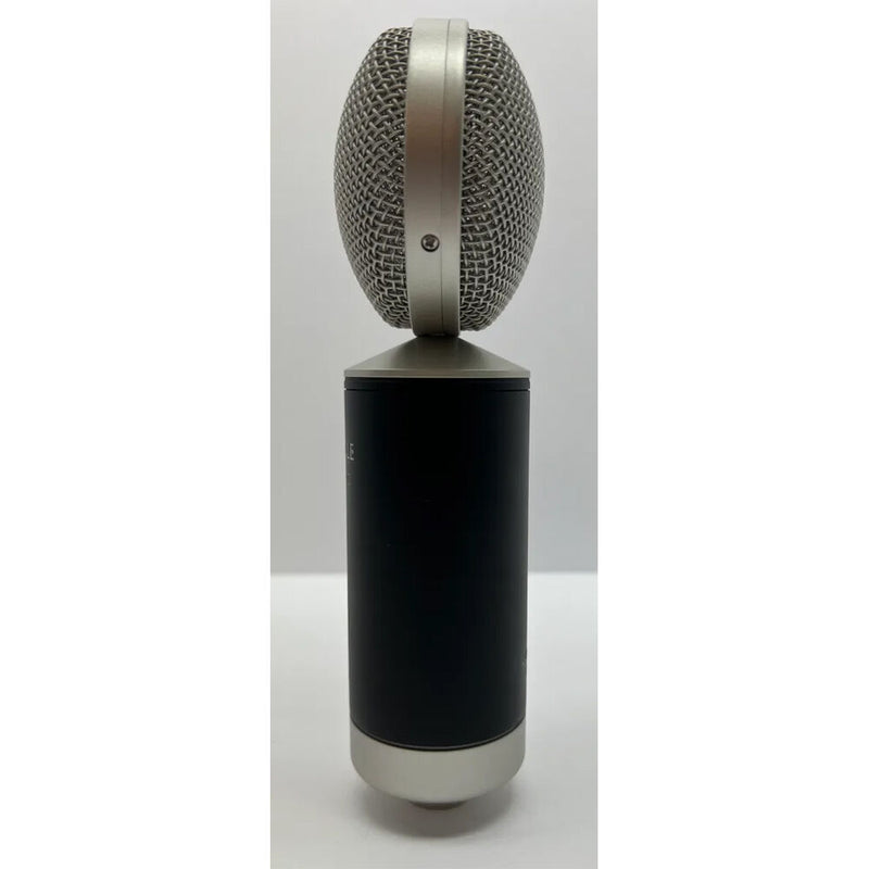 Pinnacle Microphones Fat Top II Active/Passive Ribbon Microphone (Black Mic / Silver Grille)