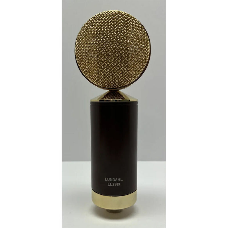 Pinnacle Microphones Fat Top II Active/Passive Ribbon Microphone (Brown Mic / Golden Grille)