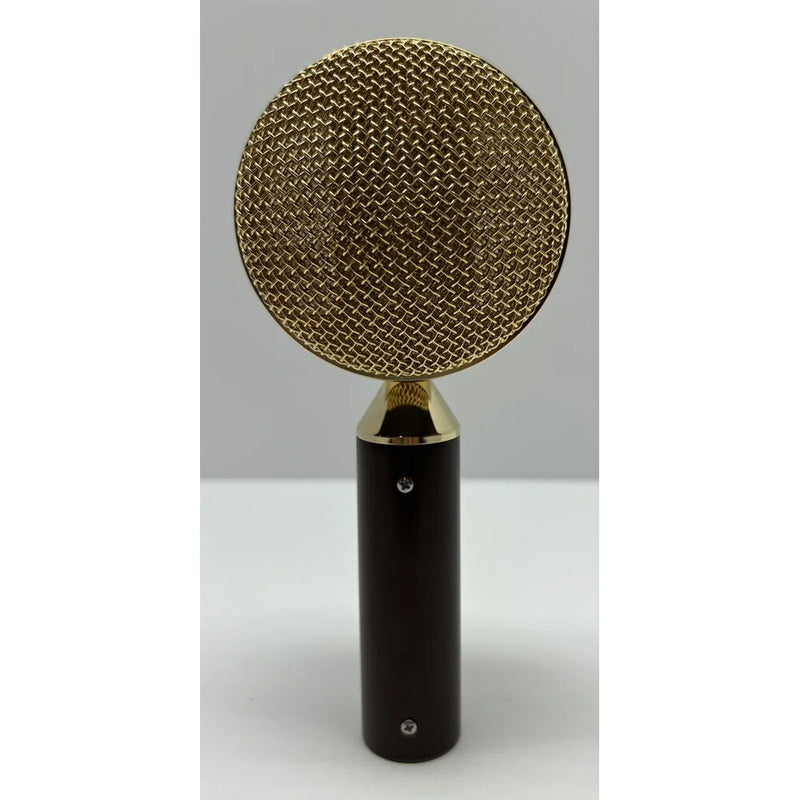 Pinnacle Microphones FAT Top Ribbon Microphone (Brown Body and Gold Grille, Stock Transformer)