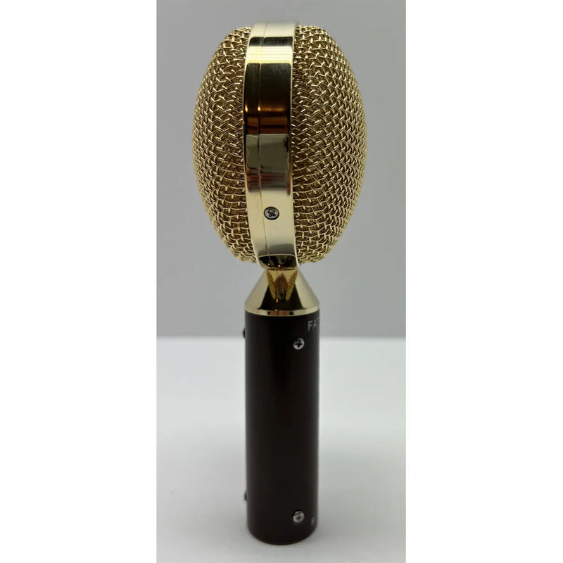 Pinnacle Microphones FAT Top Ribbon Microphone (Brown Body and Gold Grille, Stock Transformer)