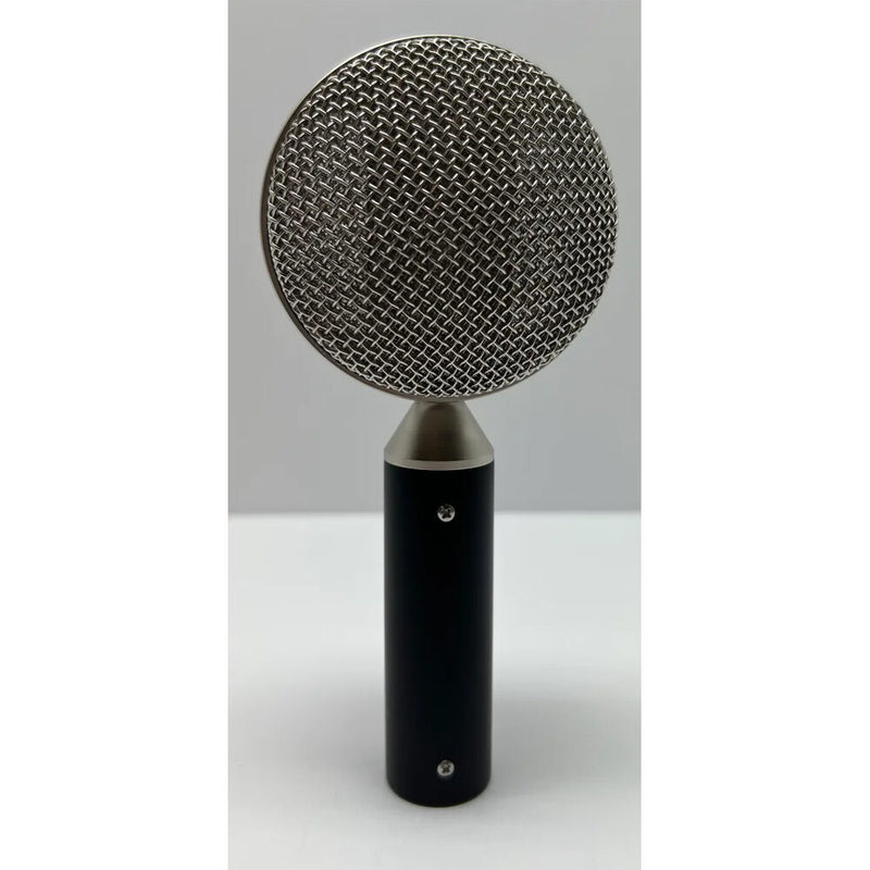 Pinnacle Microphones FAT Top Ribbon Microphone (Black Body and Silver Grille, Stock Transformer)