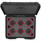 Foama N930 Wheeled Case for Set of Six Canon FD Lenses (Black and Red Insert)