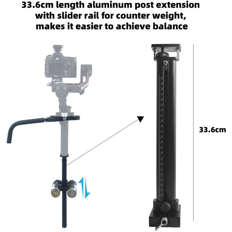 DigitalFoto Solution Limited Yoke and Collar System for DJI RS Series Stabilizers