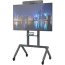 Heckler AV Cart Prime/Rolling Monitor Stand (Black Gray)