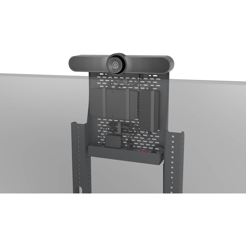 Heckler H702 Device Panel for Heckler AV Cart (Black Gray)