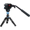 Sirui P-424FS 4-Section Carbon Fiber Monopod&nbsp;with VA-5 Compact Video Head