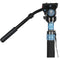 Sirui P-424FS 4-Section Carbon Fiber Monopod&nbsp;with VH-10 Video Head