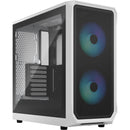 Fractal Design Focus 2 RGB Mid-Tower Case (White, Tempered Glass Window)