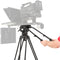 E-Image GH25 Video Head & GA102 2-Stage Aluminum Tripod & Dolly System