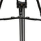 E-Image GH25 Video Head & GA102 2-Stage Aluminum Tripod & Dolly System