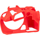 easyCover Silicone Protection Cover for Canon R10 (Red)