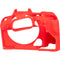 easyCover Silicone Protection Cover for Canon R10 (Red)