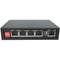 AViPAS AV-POE4 4-Port Gigabit PoE+ Compliant Unmanaged Switch