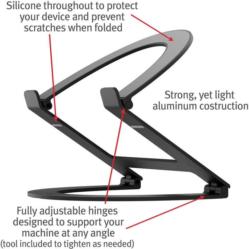 Twelve South Curve Flex Laptop Stand (Black)