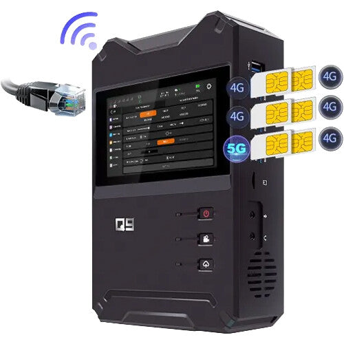 MiNE Media Q9 5G 4K Live Streaming Bonding Video Encoder