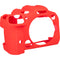 easyCover Silicone Protection Cover for Canon R7 (Red)