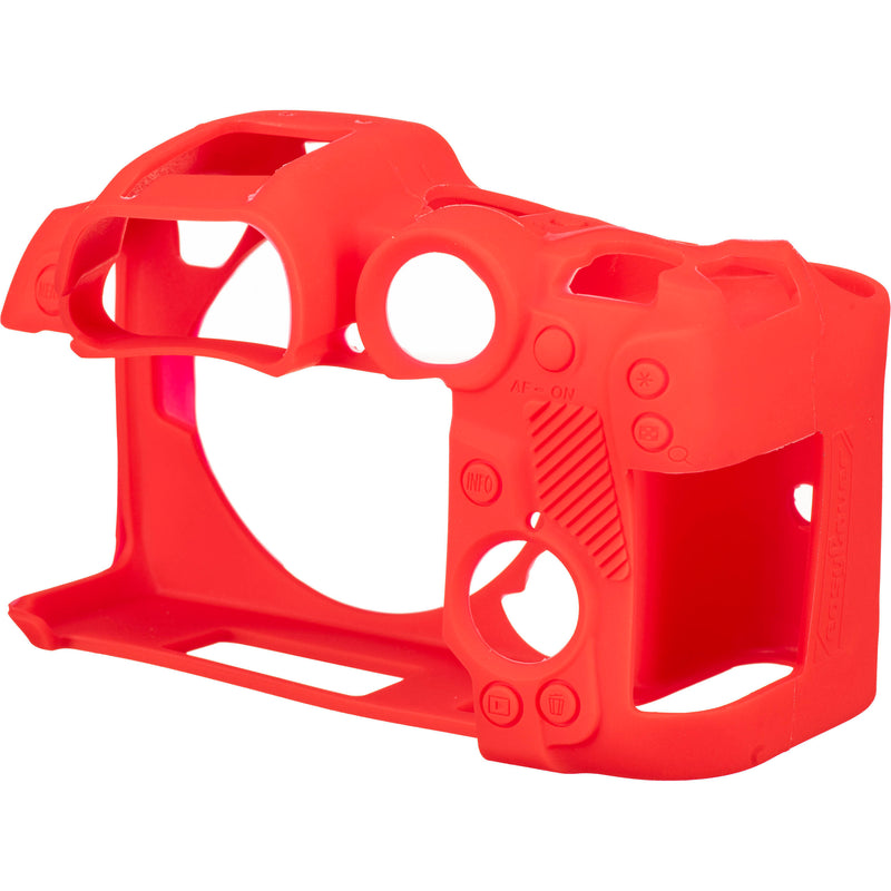 easyCover Silicone Protection Cover for Canon R7 (Red)