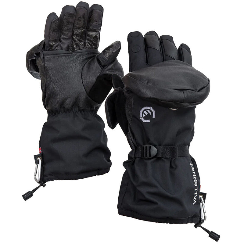 Vallerret Alta Arctic Mitt (Black, Extra-Small)