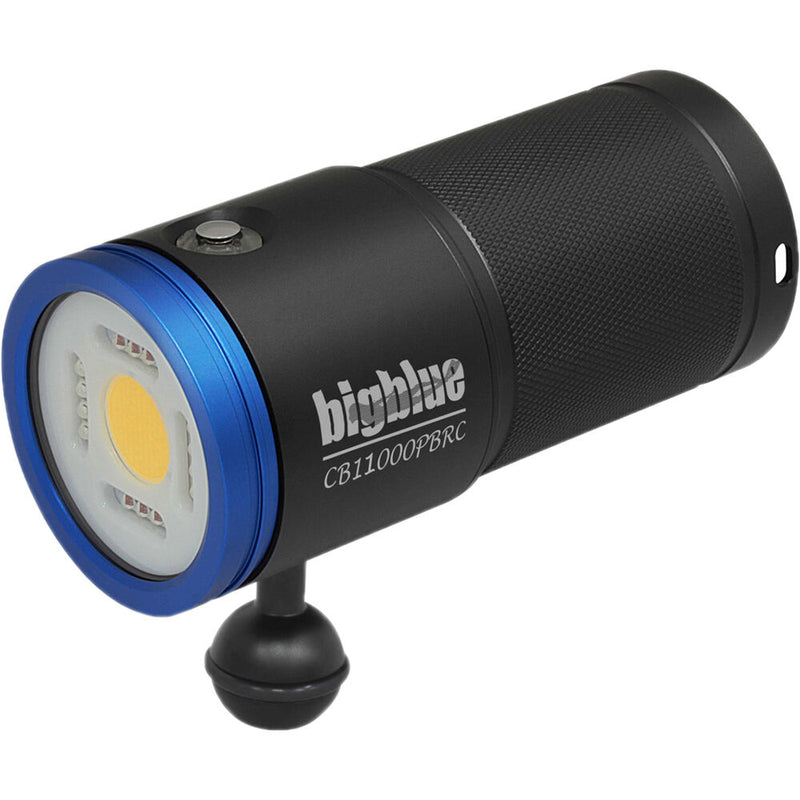 Bigblue CB11000PB-RC Rechargeable Video Dive Light (Remote Control Ready)