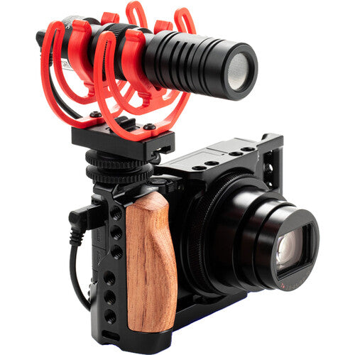 Saramonic Vmic Mini II Ultracompact Camera-Mount Shotgun Microphone with Dual Rycote Lyre Suspension & Furry Windscreen