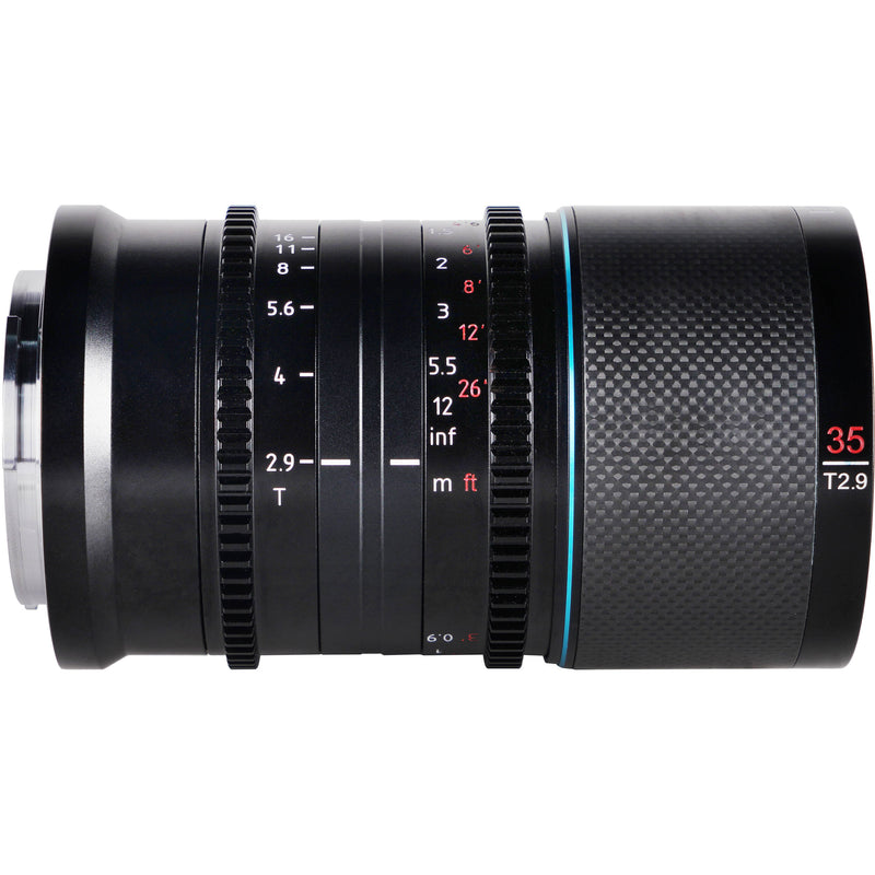 Sirui Saturn 35mm T2.9 1.6x Carbon Fiber Full-Frame Anamorphic Lens (DL Mount, Neutral Flare)