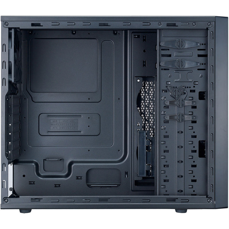 Cooler Master Mid Tower Micro-ATX/ATX Computer Case (Midnight Black)