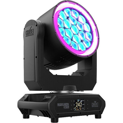 CHAUVET PROFESSIONAL Maverick Storm 2 BeamWash RGBW LED Moving Head IP65 Light Fixture